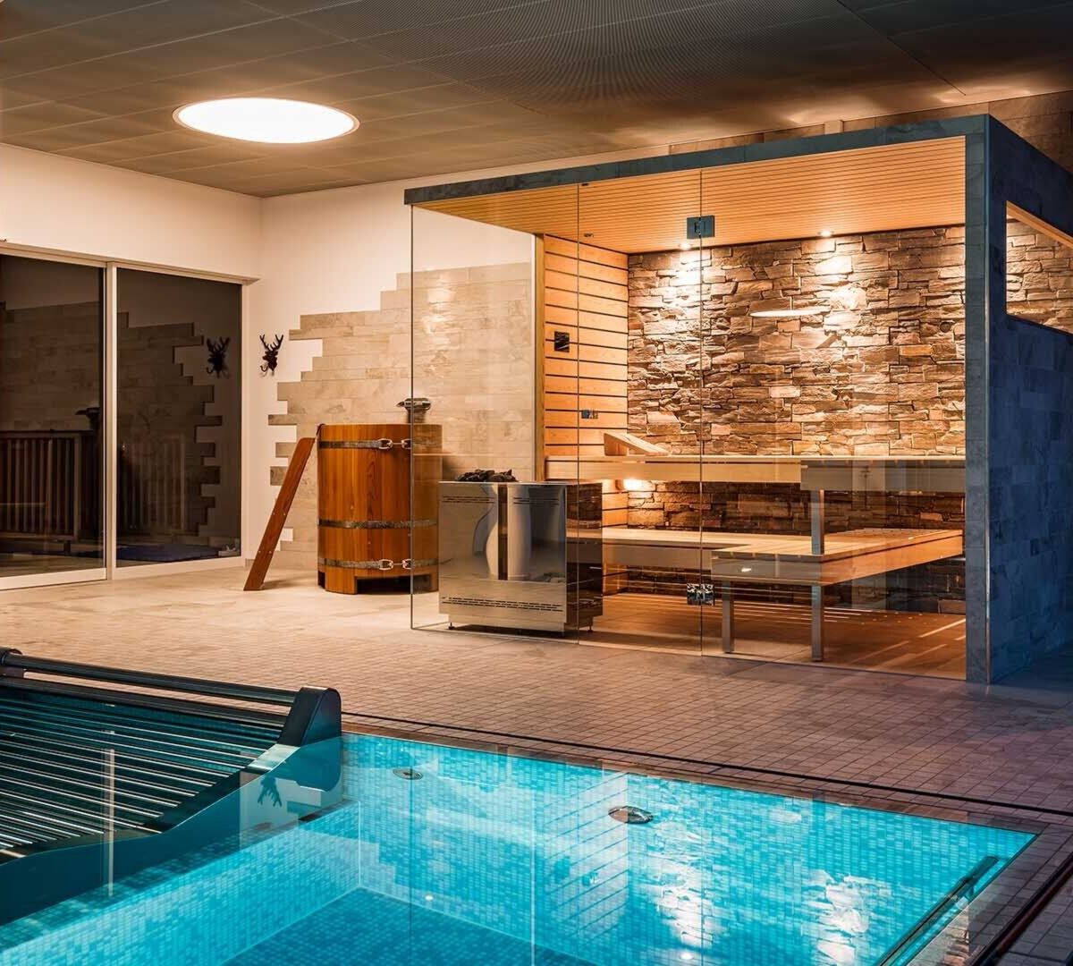 Privatna vila — outdoor sauna